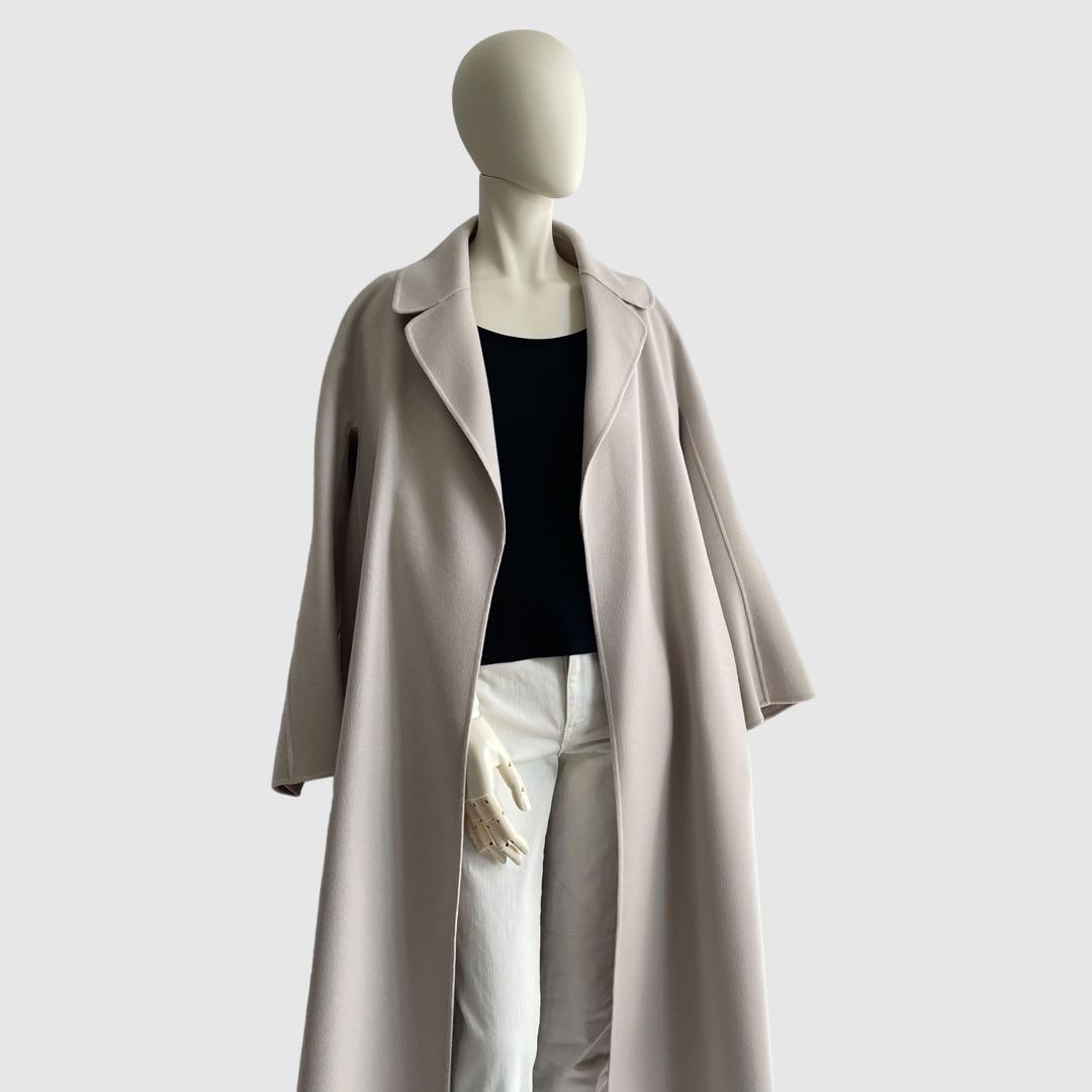 'S MAXMARA エスマックスマーラ ダブルフェイスコート リバーコート