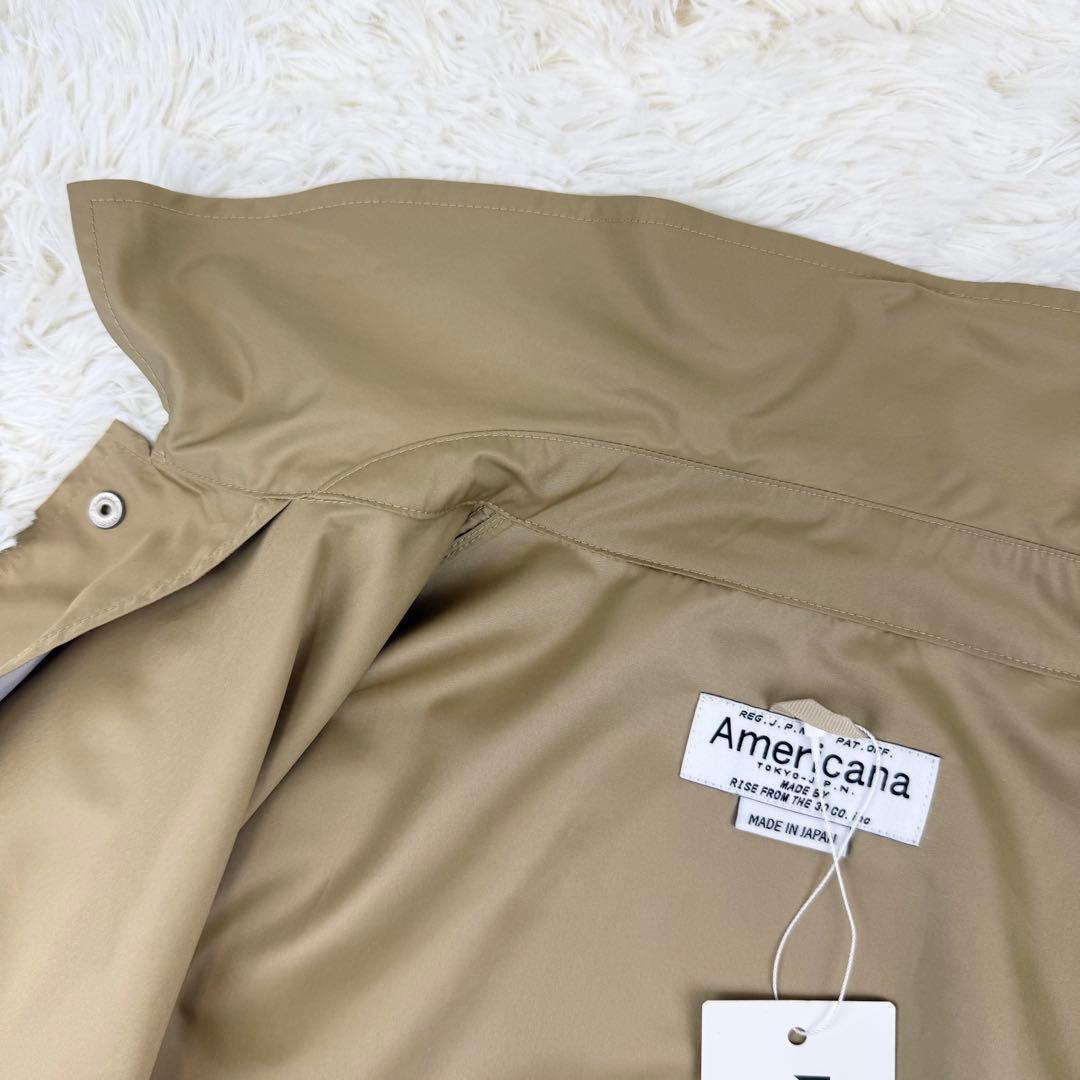 未使用 Americana ナイロン ブルゾン ジャンパー ドロップショルダー