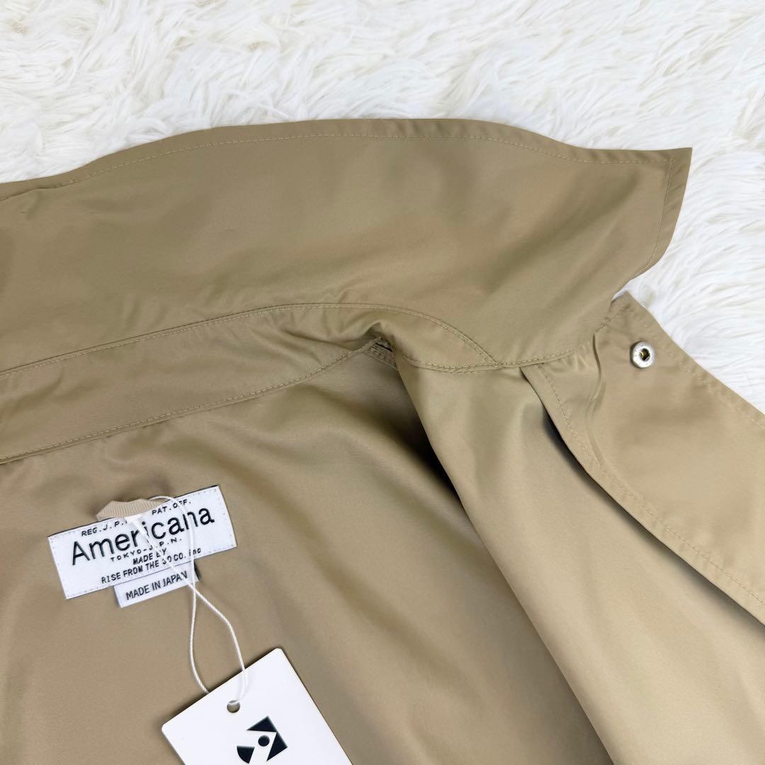 未使用 Americana ナイロン ブルゾン ジャンパー ドロップショルダー