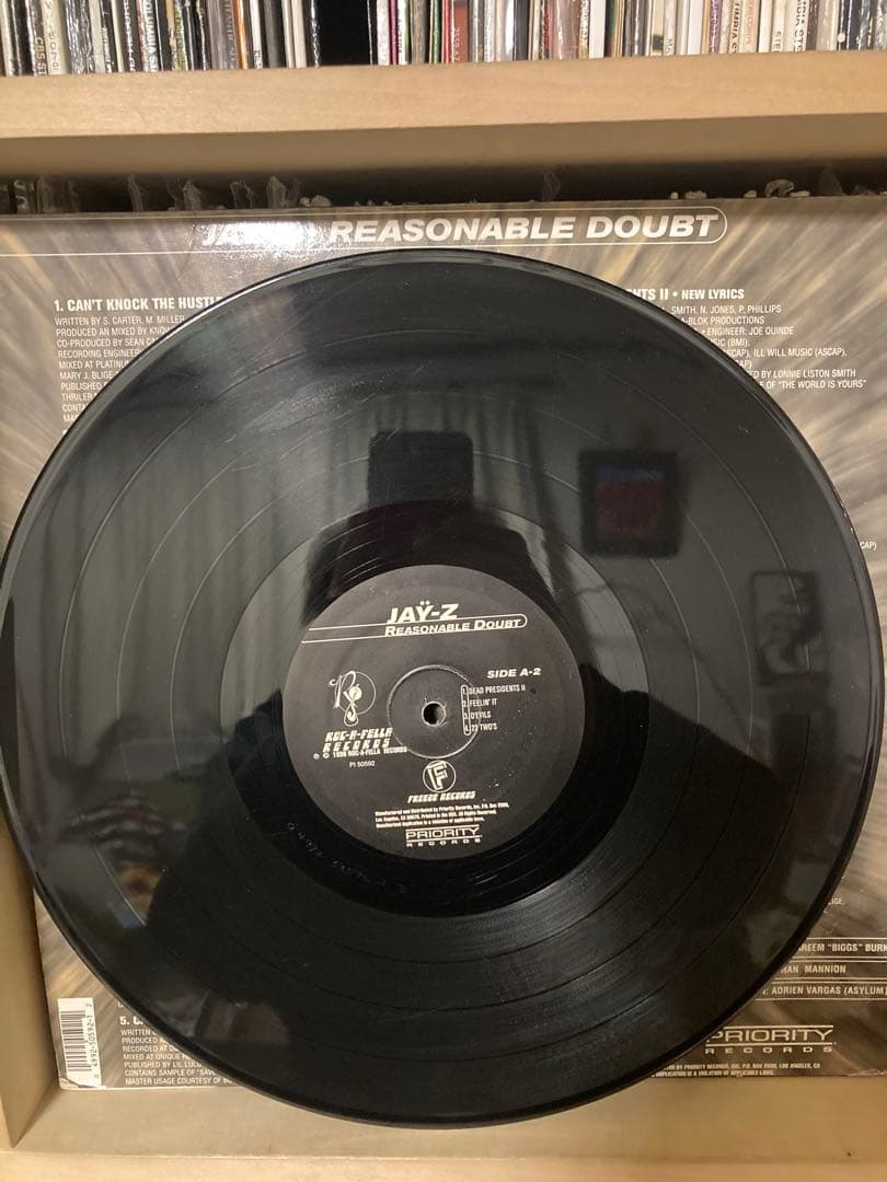 JAY-Z REASONABLE DOUBT レコード