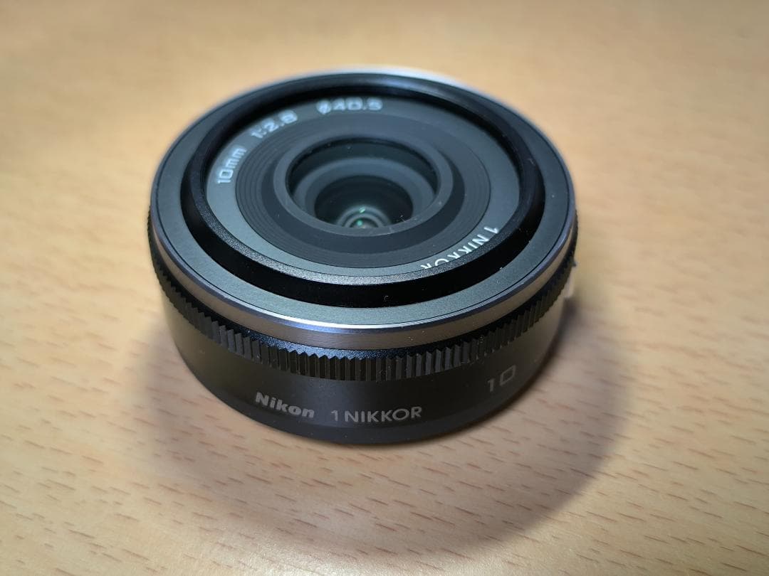 【美品】ニコン 1 NIKKOR 10mm f/2.8 [ブラック]【単焦点】
