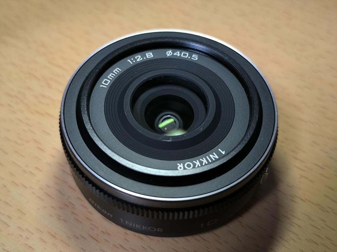 【美品】ニコン 1 NIKKOR 10mm f/2.8 [ブラック]【単焦点】