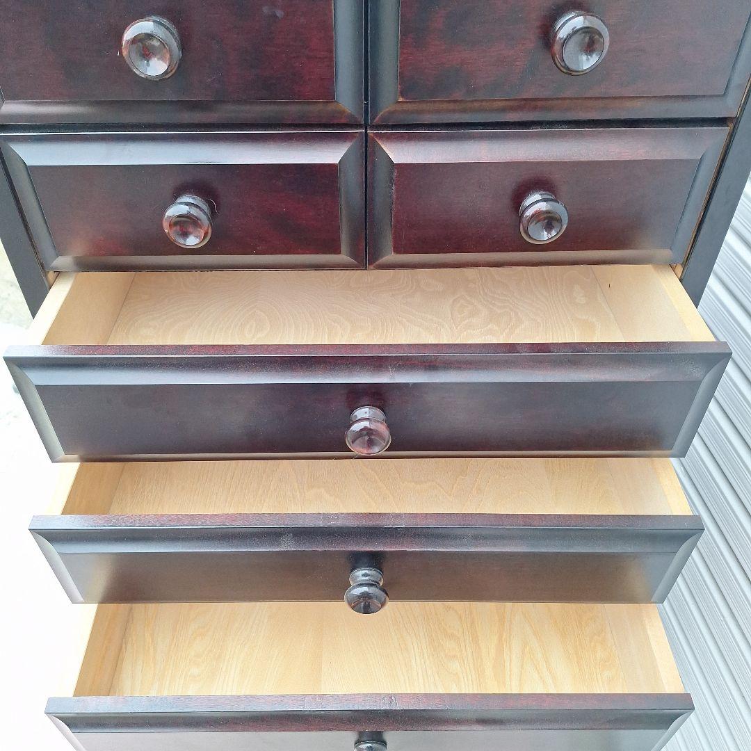 まりりん‼️北海道民芸家具 エゾ60-9 チェスト 古民家家具