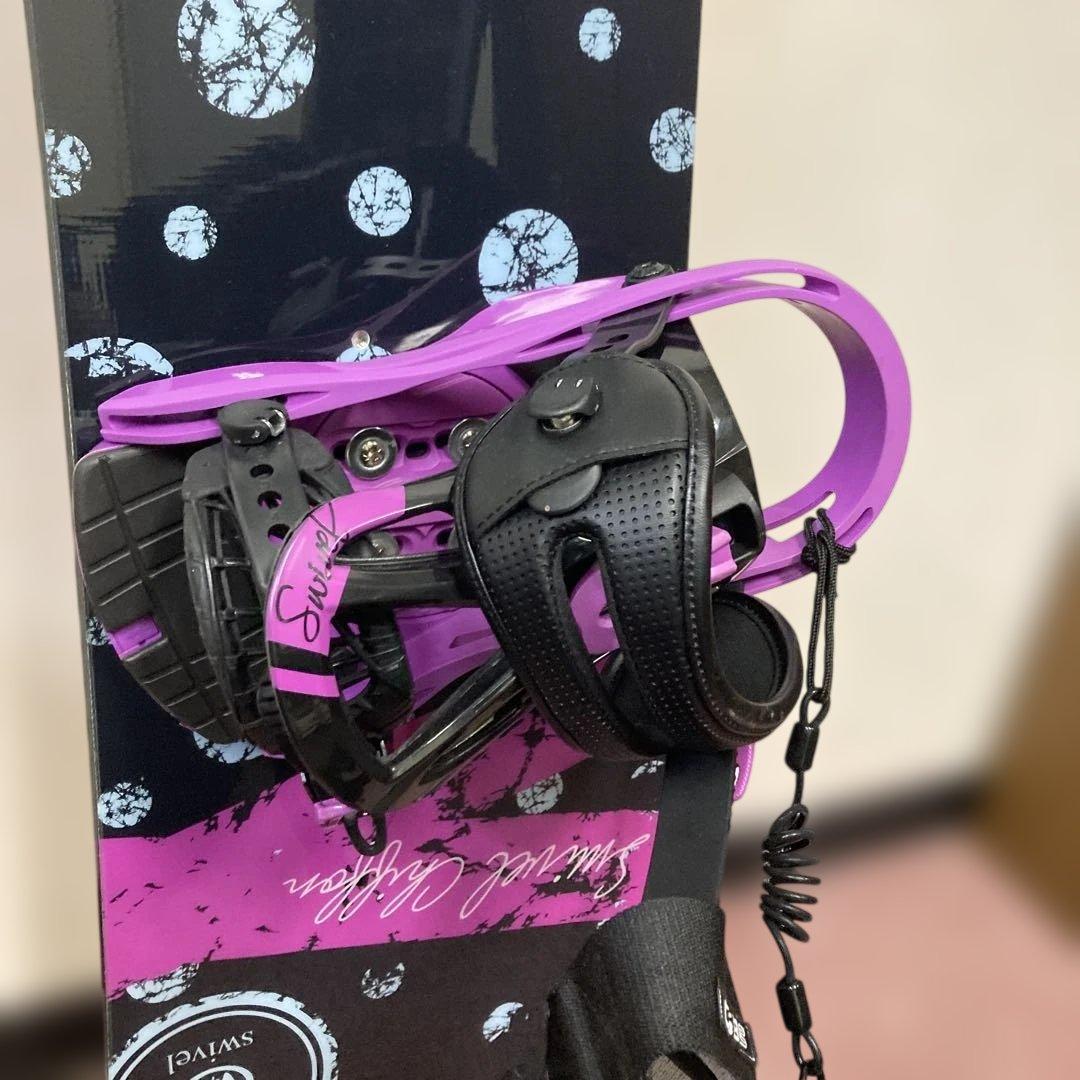 スノーボード サイズ143　Swivel