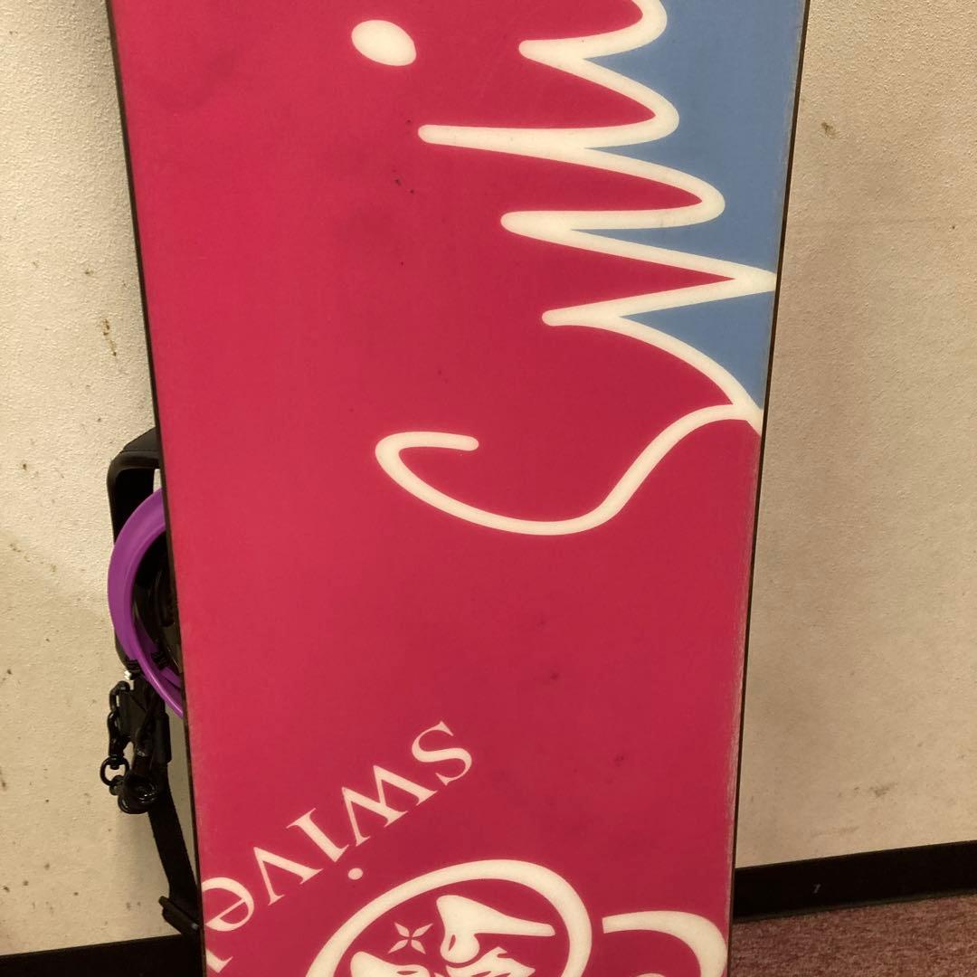 スノーボード サイズ143　Swivel