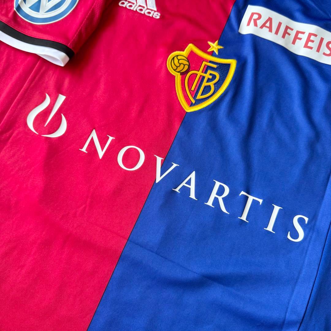 【新品タグ付＆直筆サイン】柿谷曜一朗 ＃１４ FCバーゼル １４／１５（H）