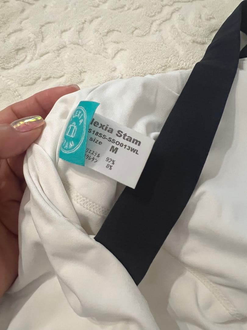 Alexia Stam ワンピース水着 M バイカラー