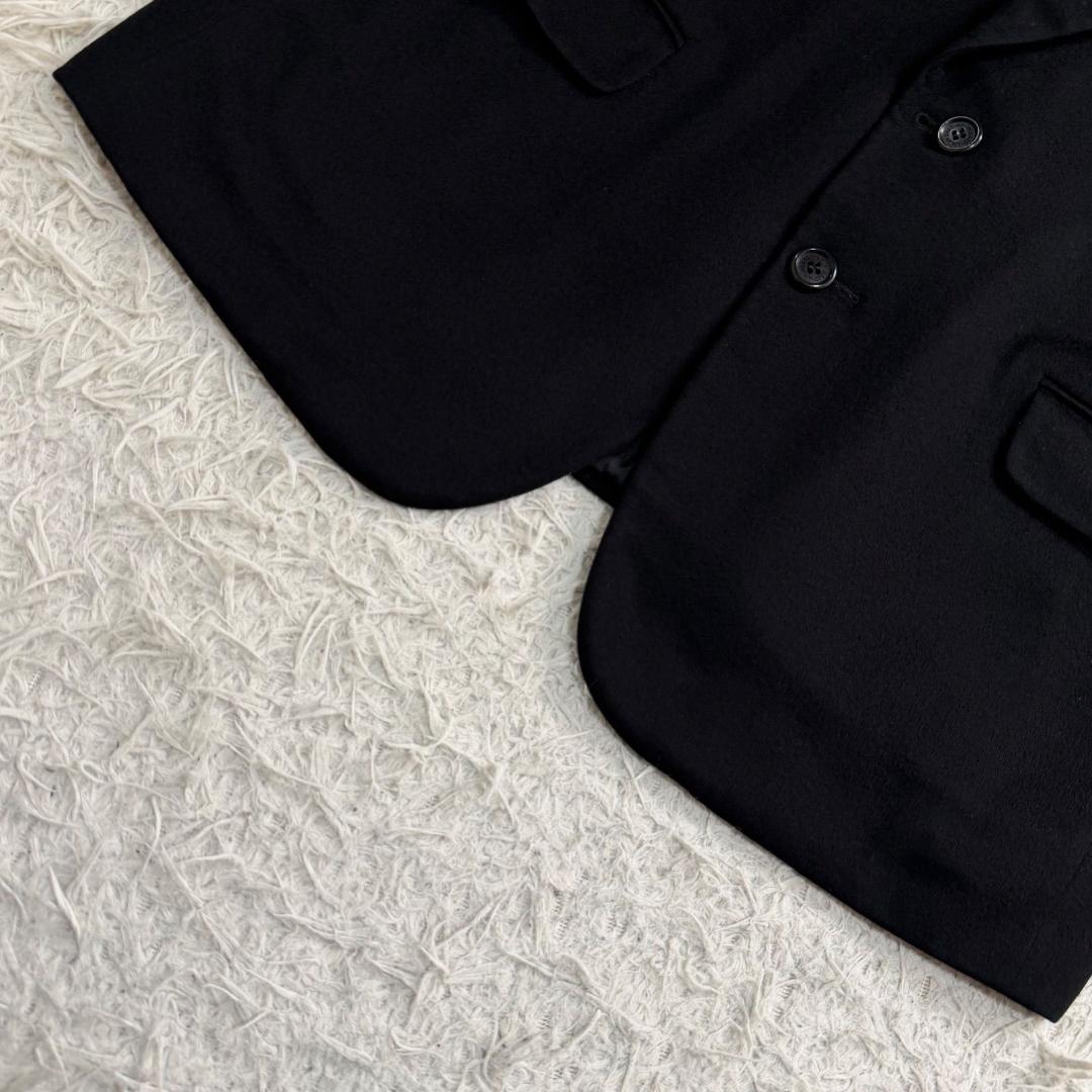 17227✨ジバンシー カシミヤ100% テーラードジャケット 175cm 黒