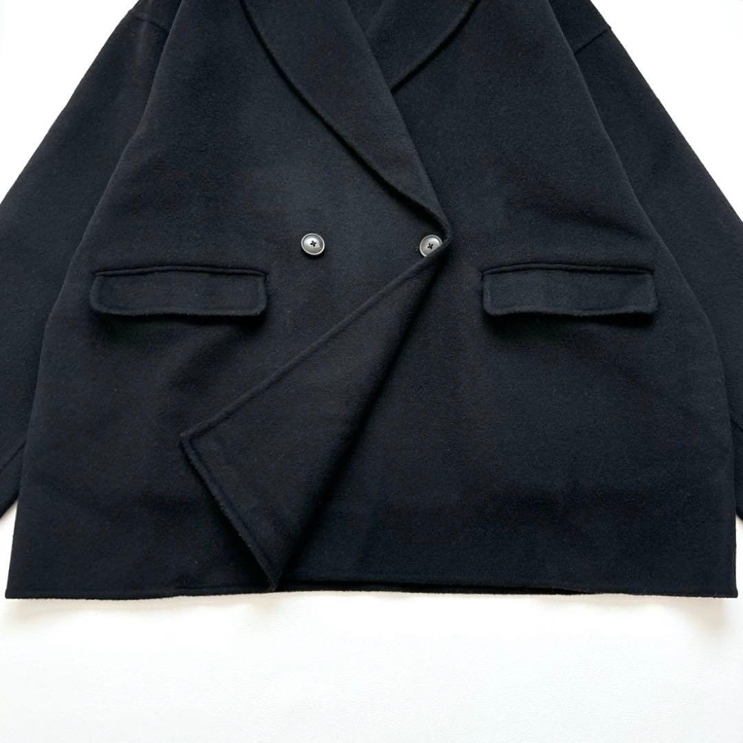 ビューティ＆ユース 2024AW リバーテーラー ミドルコート ブラック S