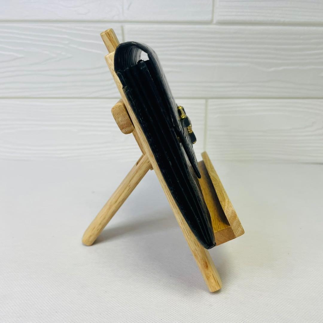 VERSACE ヴェルサーチ　クロコレザー 折り長財布　鰐　太陽ロゴ