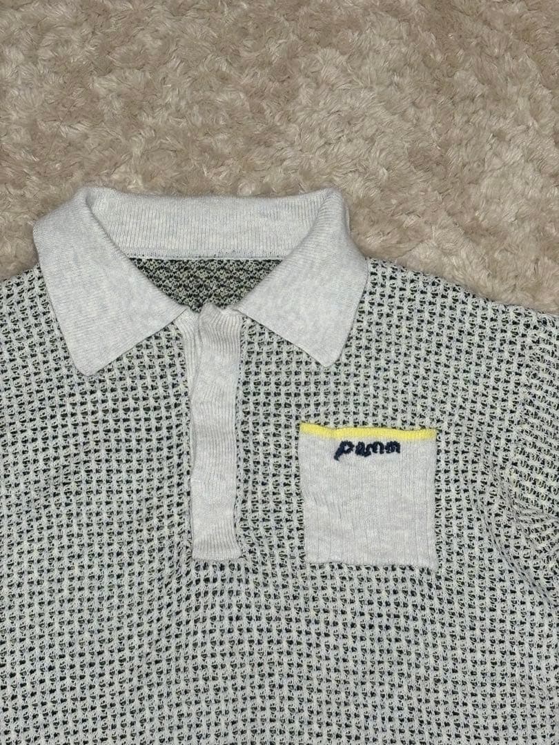 pamm 後ろ姿の寛大なインテリアメッシュポロ