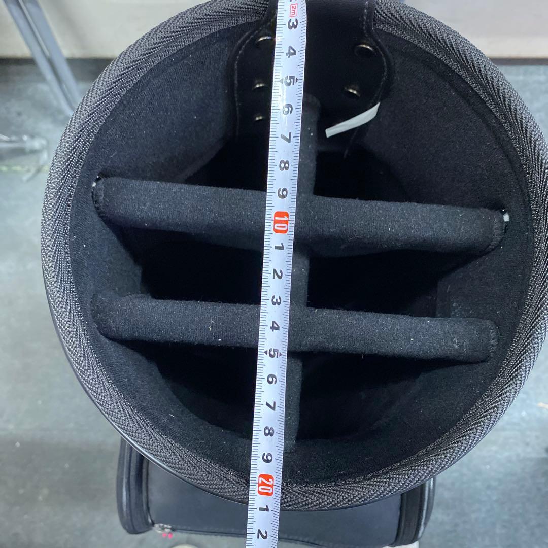 美品！軽量ブリヂストンキャディーバッグ(ブラック)