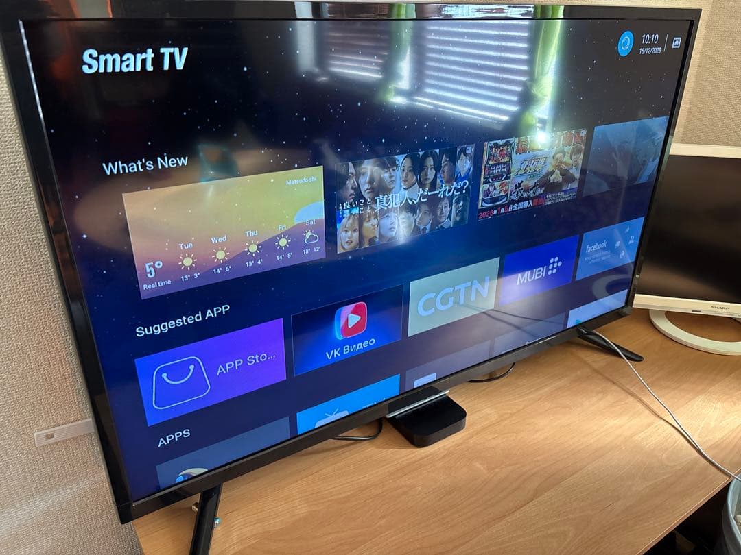 Wahyu【年始特価】CENVIEW スマートテレビ 40インチ大画面