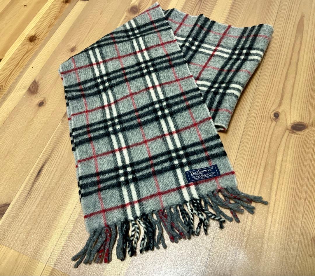 【値下げ⤵︎】Burberrys 100%ラムウール　3色セット 美品！