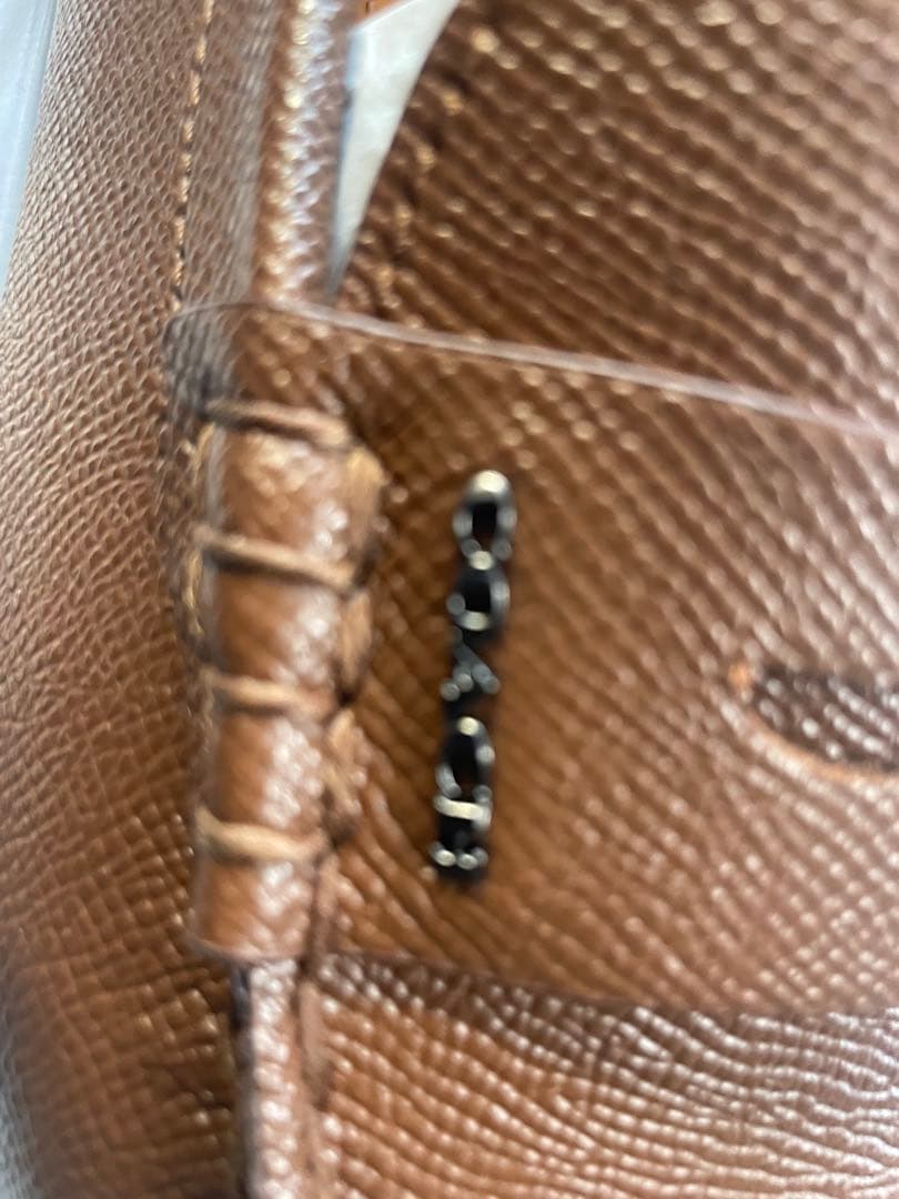 ブラウンレザーシューズcoach26.0