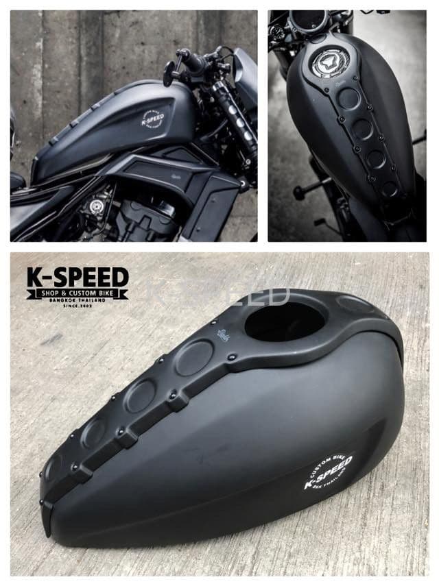 ホンダ レブル250-500用 タンクカバー K-SPEED