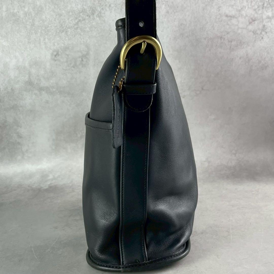 良品✨オールドコーチ ショルダーバッグ オールレザー 肩掛け 斜め掛け USA製