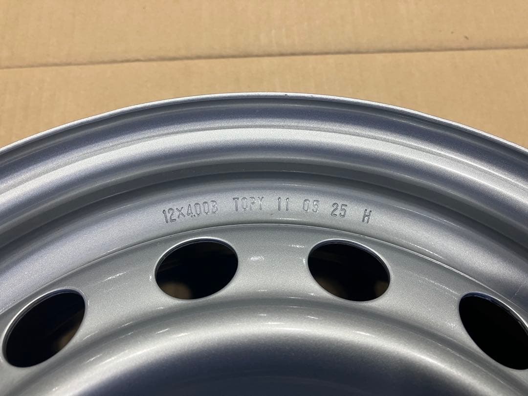 送料込 ダイハツ 純正 スチール ホイール 12インチ 4本 A