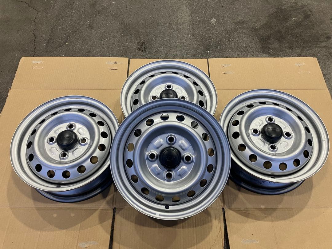 送料込 ダイハツ 純正 スチール ホイール 12インチ 4本 A