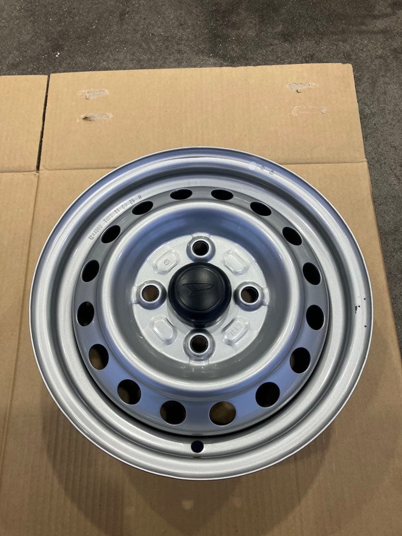 送料込 ダイハツ 純正 スチール ホイール 12インチ 4本 A