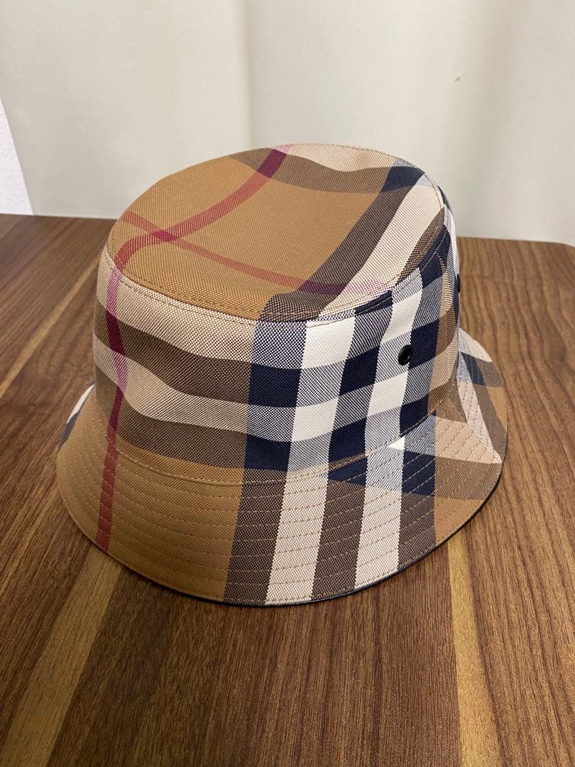 BURBERRY バケットハット Lサイズ ベージュ