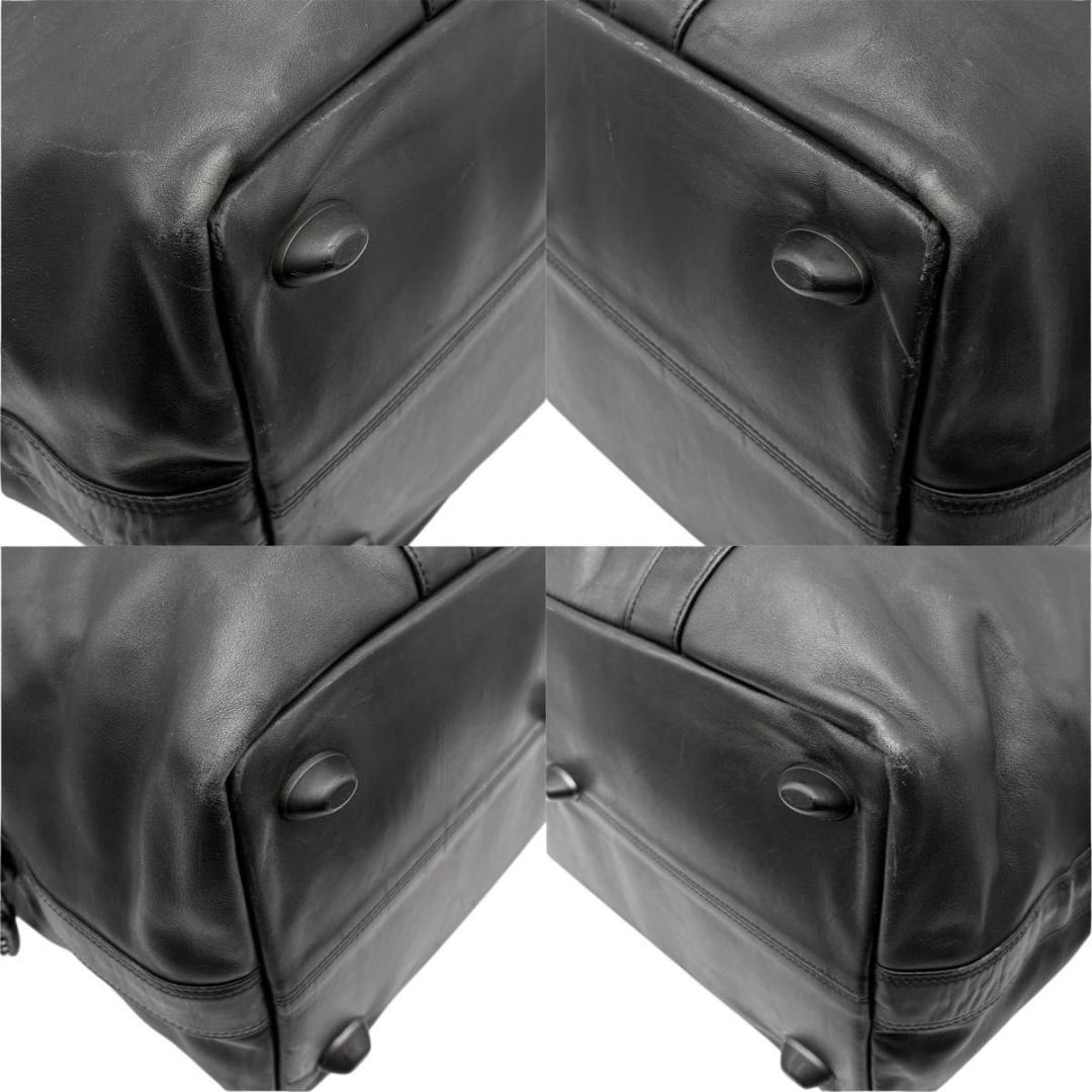 希少 TUMI ボストンバッグ オールレザー 2way ブラック 大容量 鍵付き