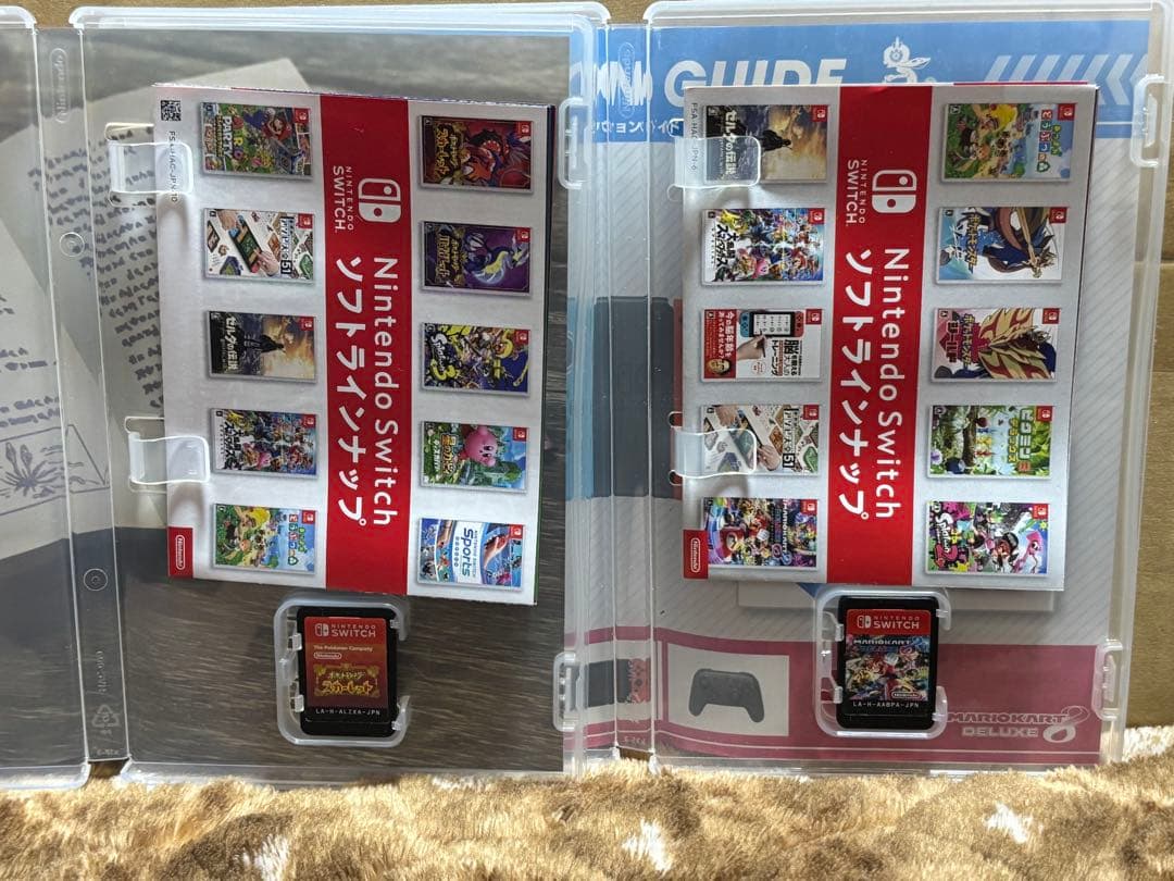 ゆうNintendo Switch 本体 青/赤 プロコン ソフト