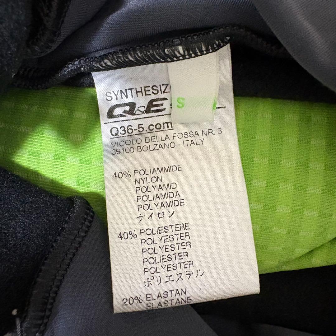 Q36.5 サイクルウェア　サイクリング　裏起毛　長袖　長ズボン　セットアップ