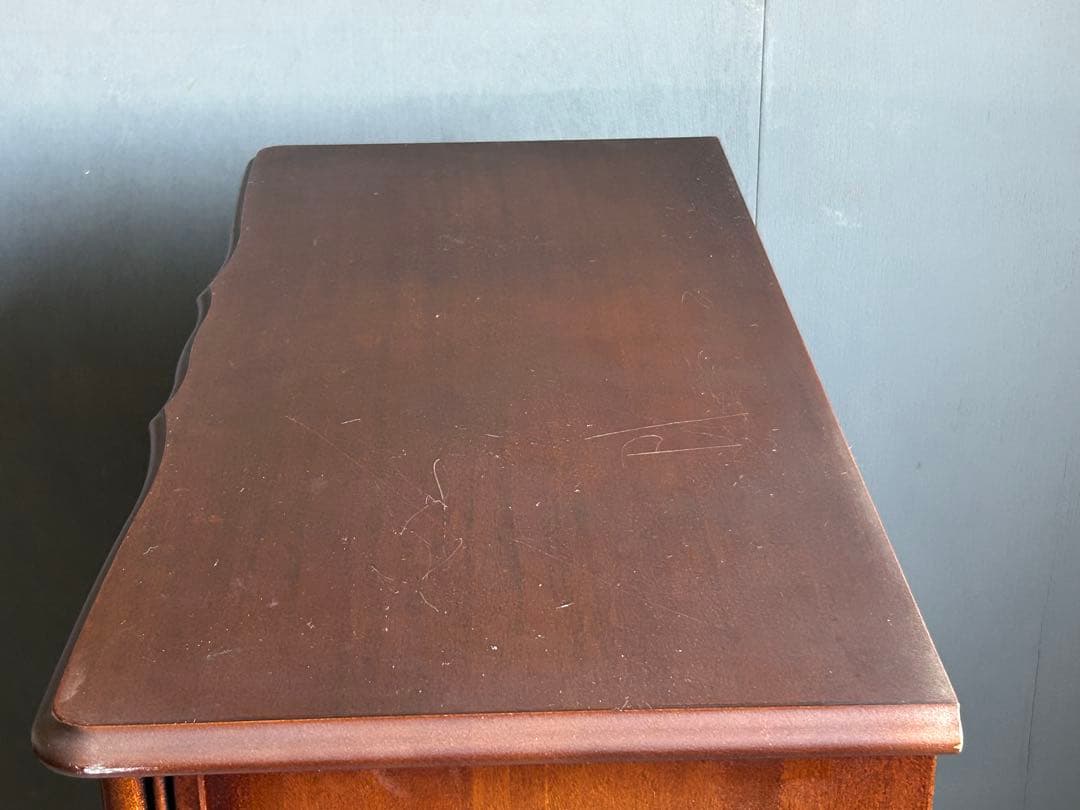 イタリア製　サイドボード　クラシック　クラシカル　5段チェスト　猫脚　HG