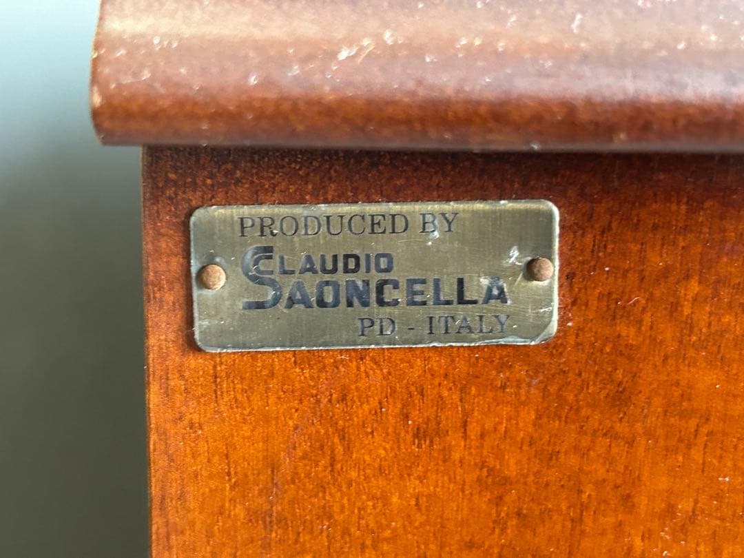 イタリア製　サイドボード　クラシック　クラシカル　5段チェスト　猫脚　HG