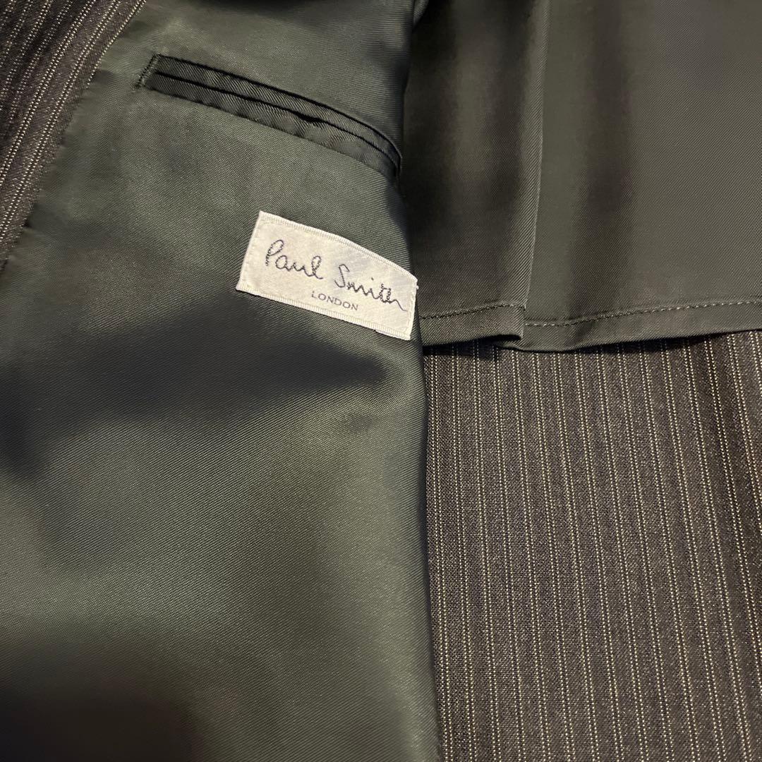 ポールスミス　ストライプ柄スーツL