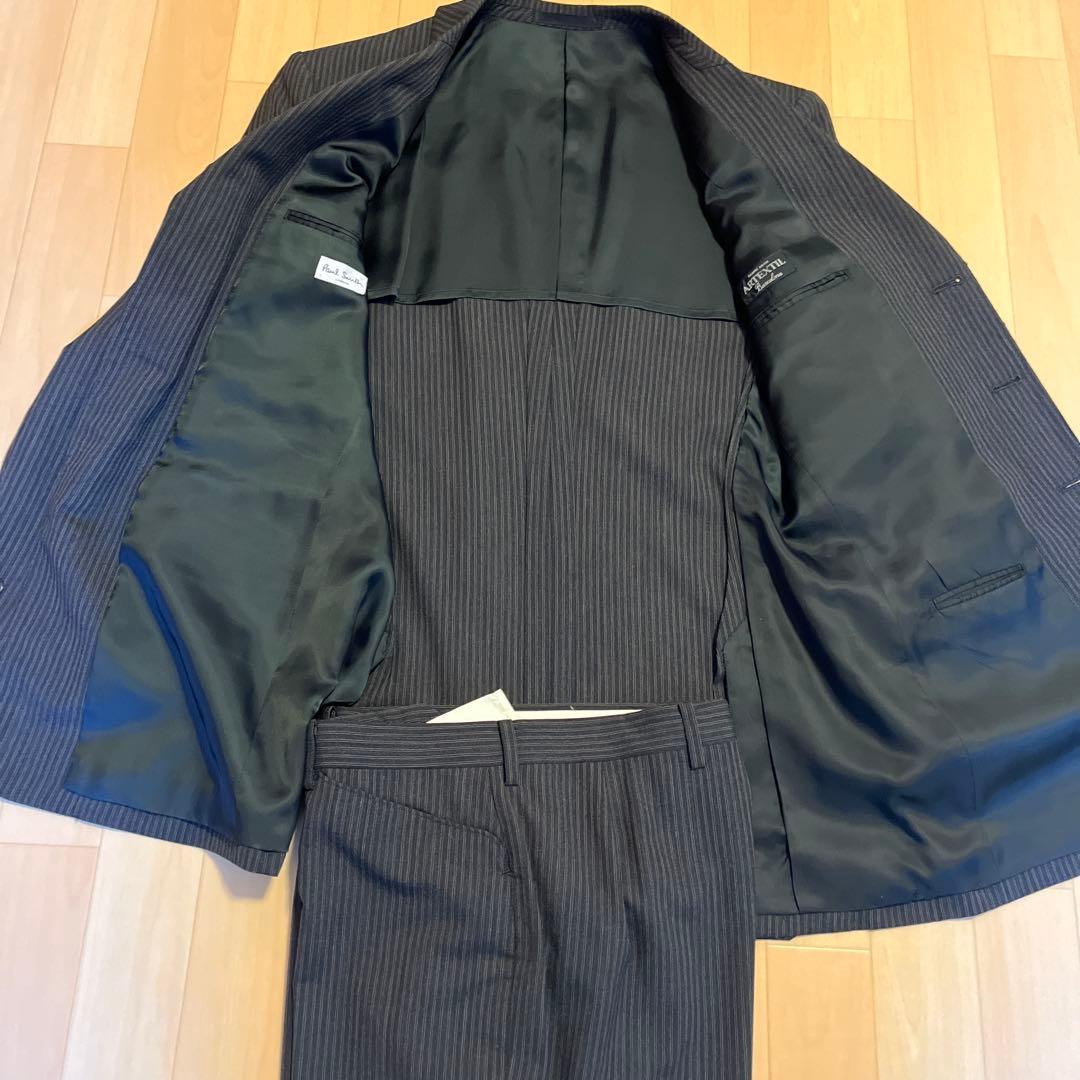 ポールスミス　ストライプ柄スーツL