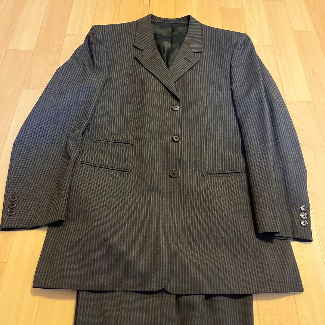 ポールスミス　ストライプ柄スーツL