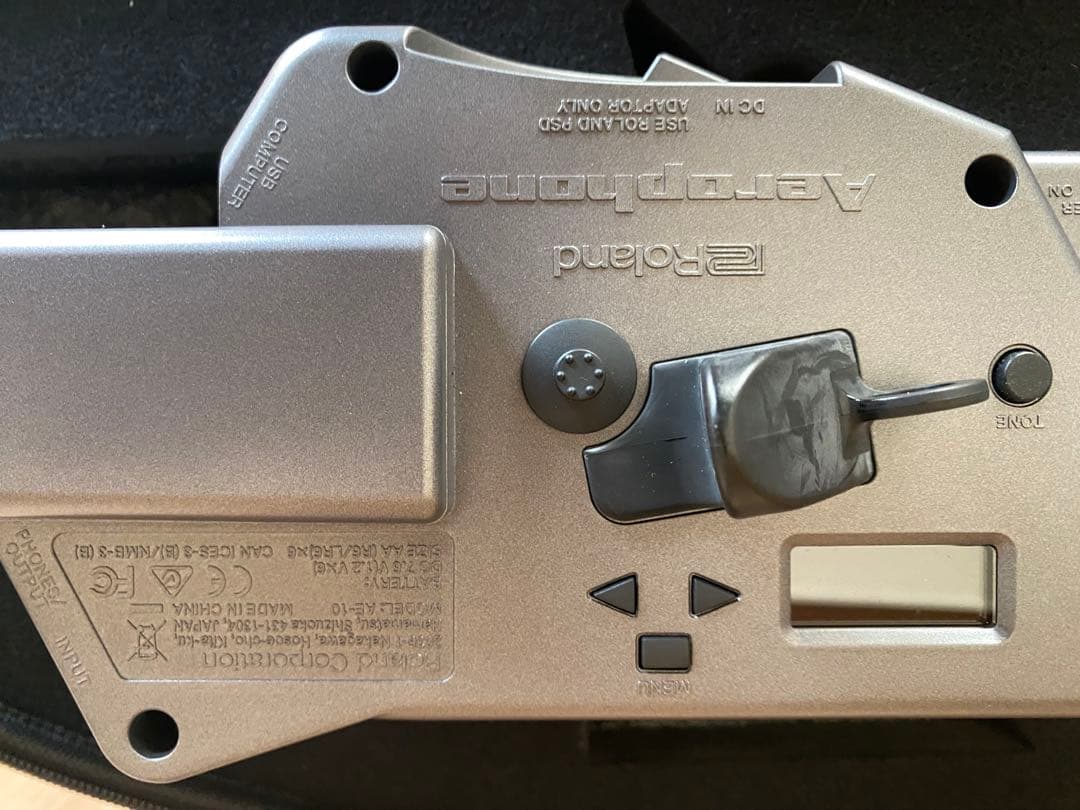 Roland エアロフォン　AE-10　ヘッドフォン・サックススタンド