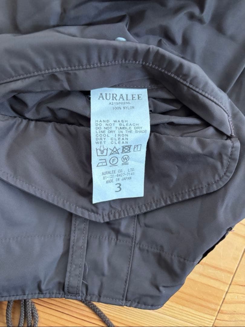 AURALEE NYLON FATIGUE PANTS オーラリー