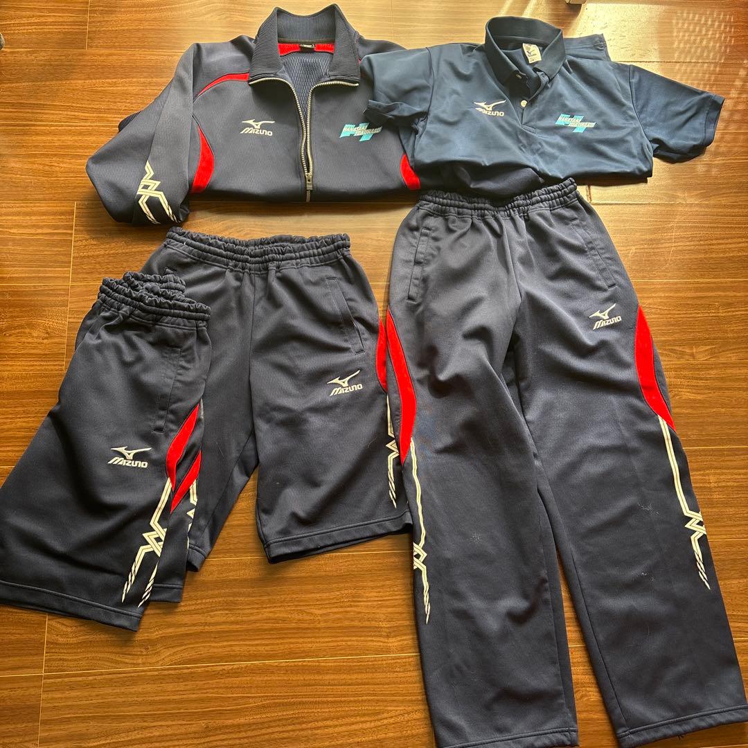 Mizuno ジャージセット M ネイビー 5枚セット