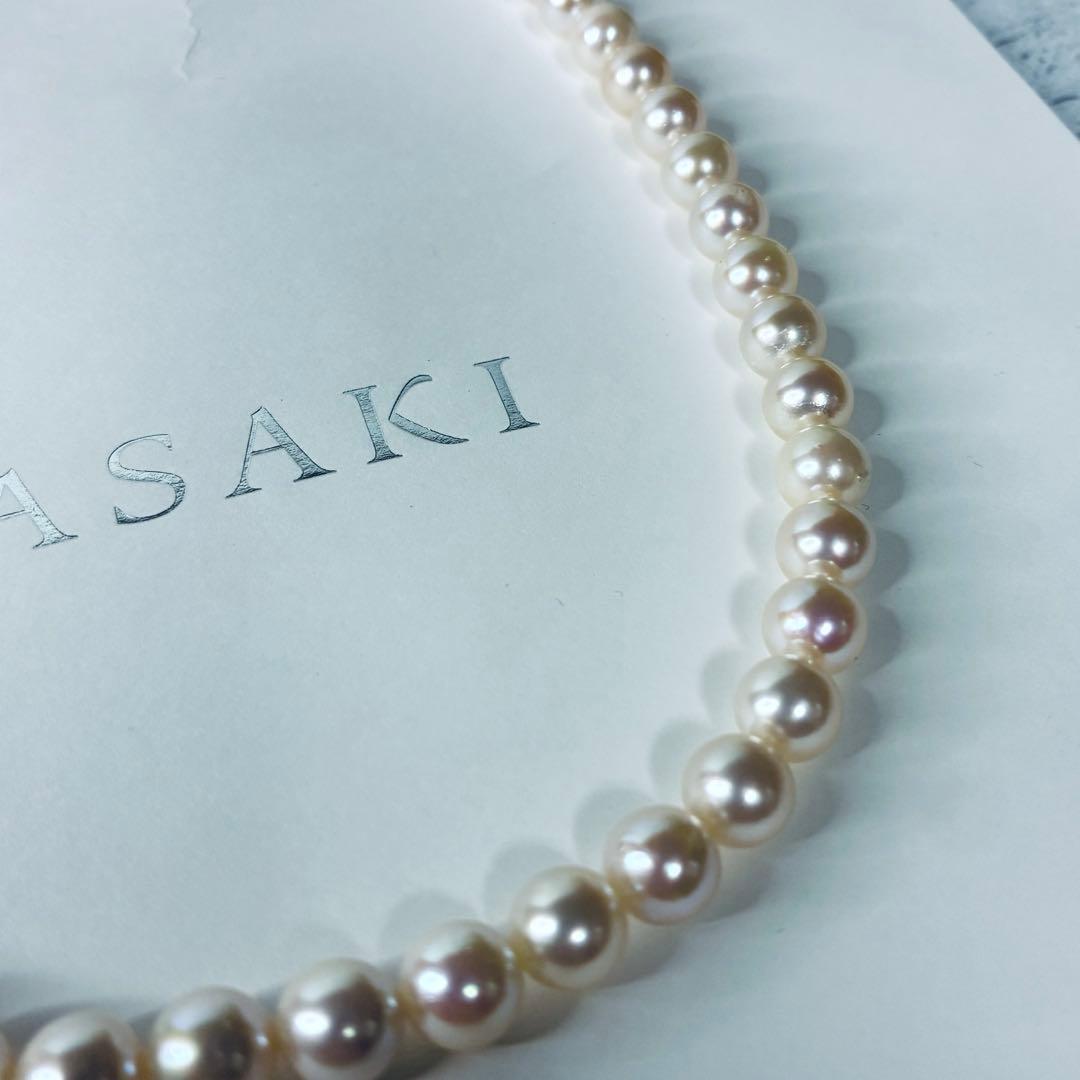 現行クラスプ✨極美品 TASAKI タサキ パールネックレス アコヤ真珠 8mm