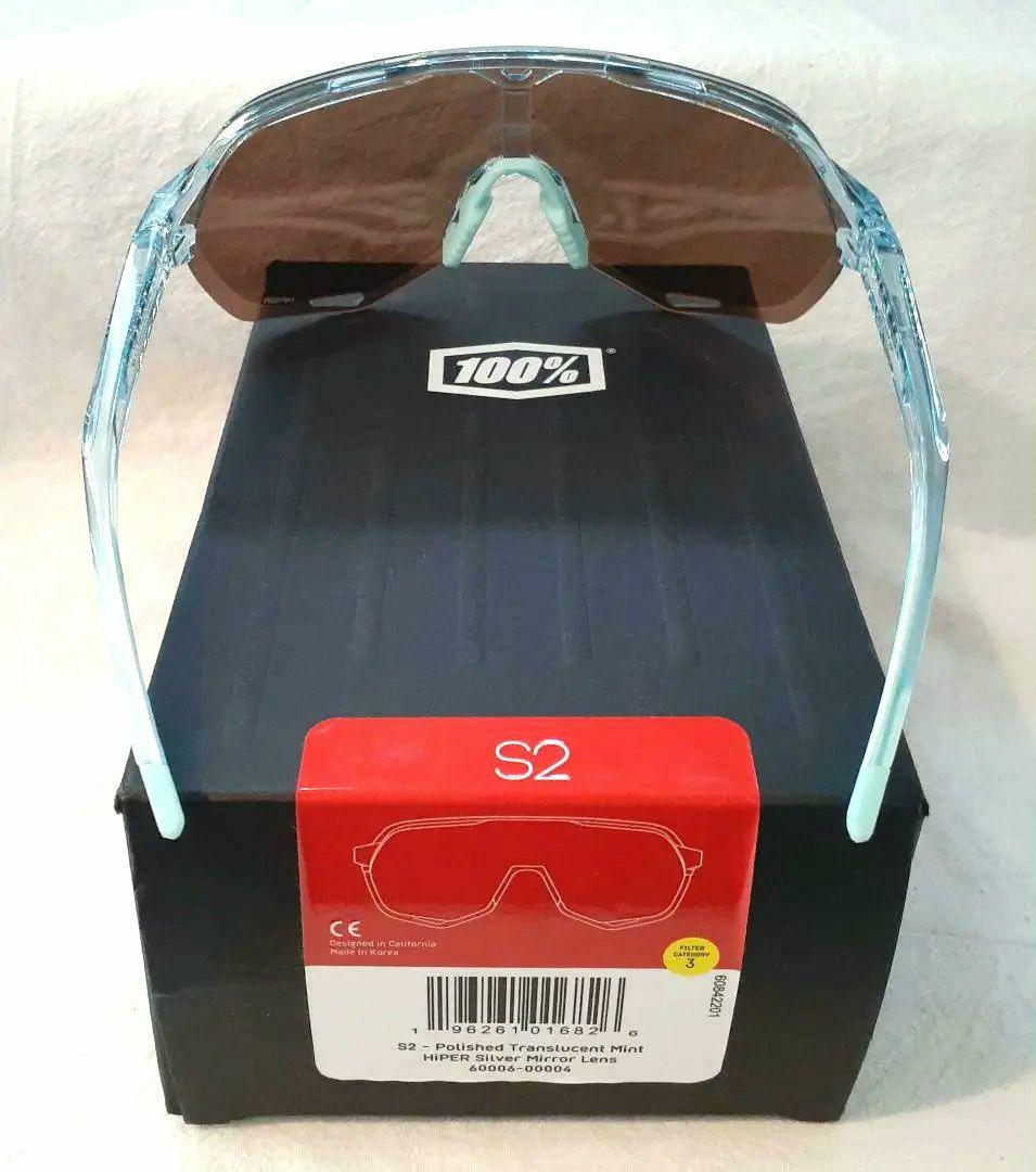 売約済み 100% S2 クリアミント ワンハンドレッド サングラス