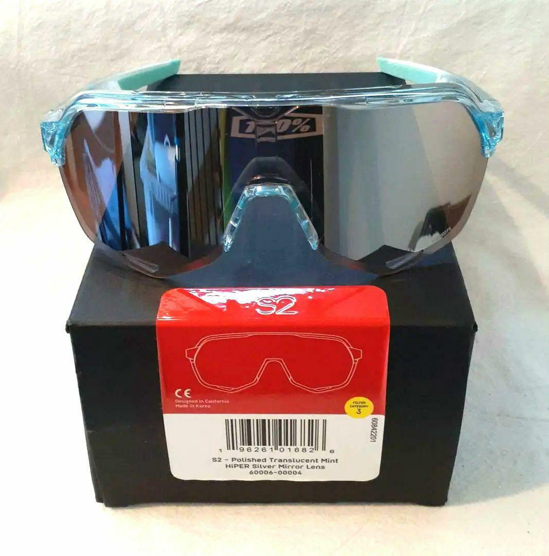 売約済み 100% S2 クリアミント ワンハンドレッド サングラス