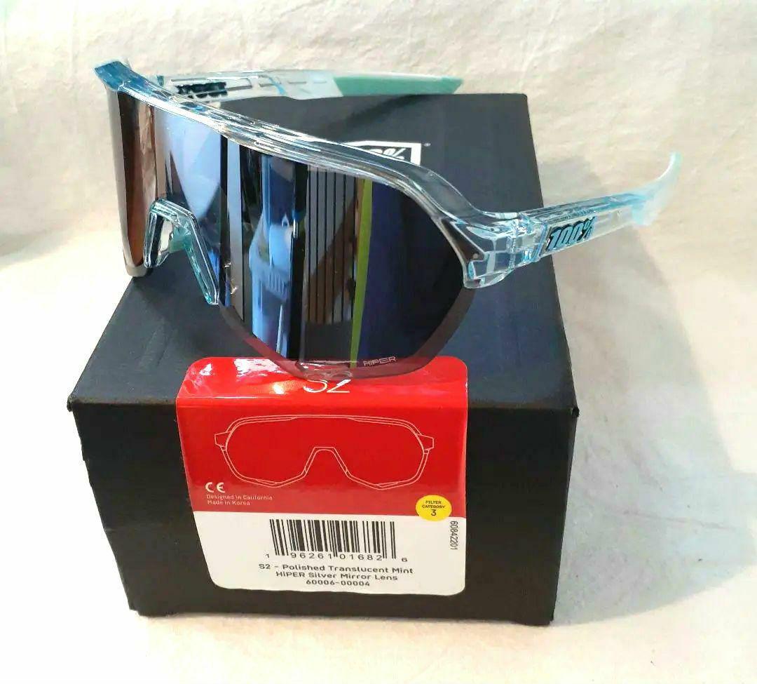 売約済み 100% S2 クリアミント ワンハンドレッド サングラス
