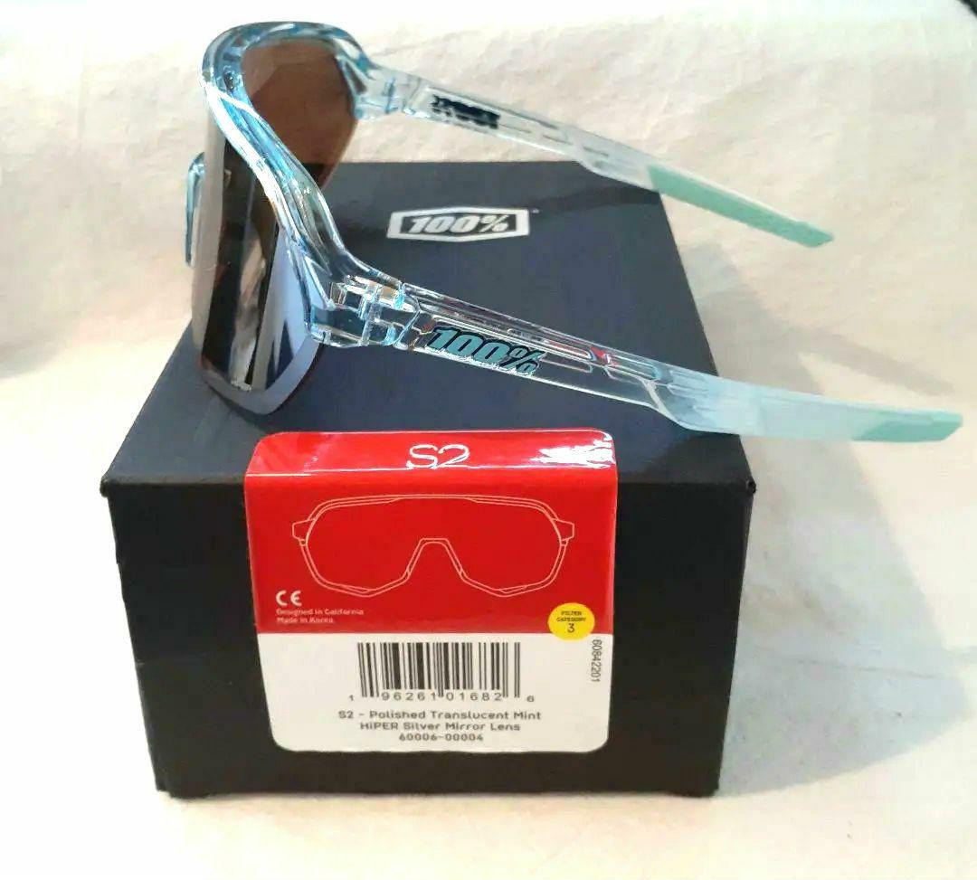 売約済み 100% S2 クリアミント ワンハンドレッド サングラス