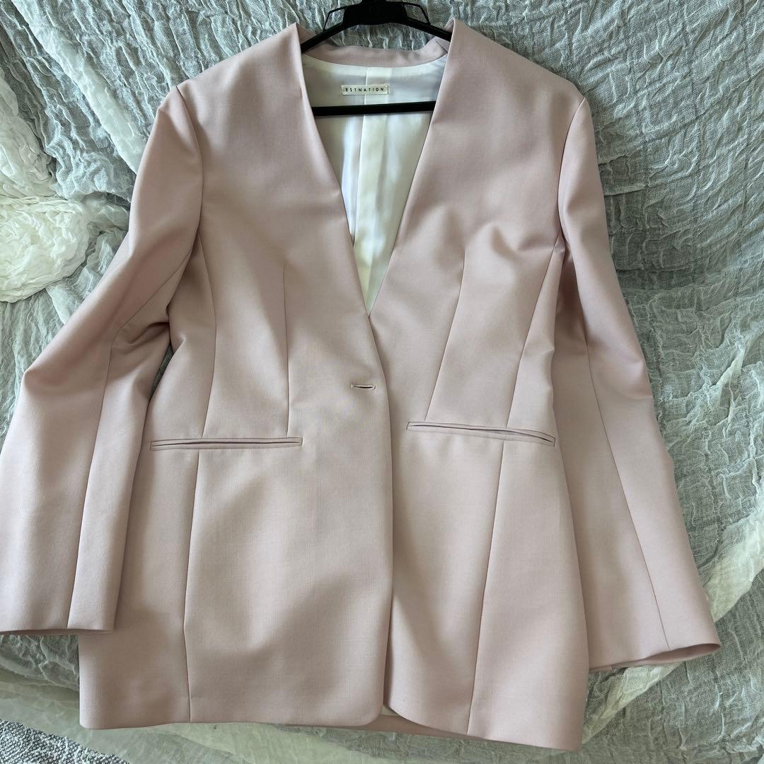 g*m様 ESTNATIONノーカラージャケット