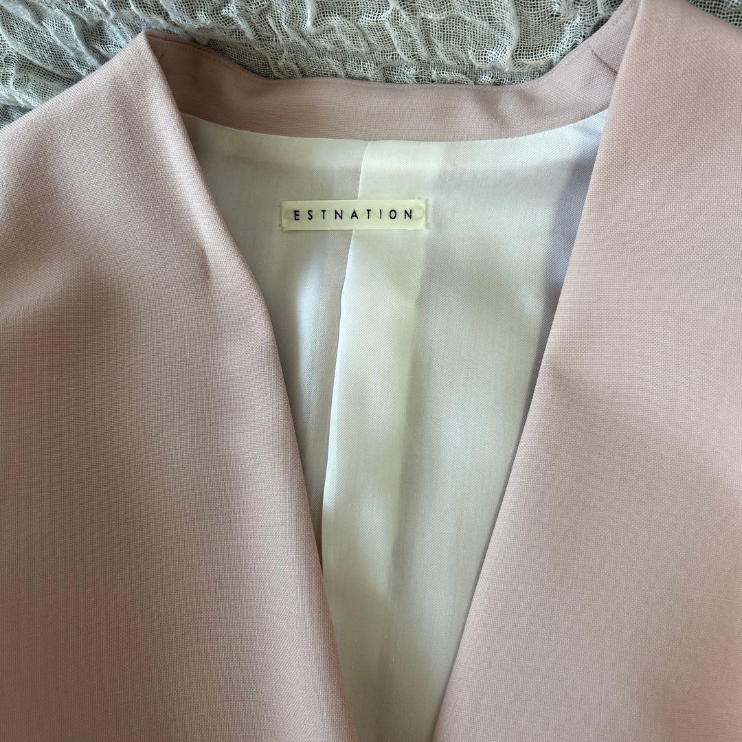 g*m様 ESTNATIONノーカラージャケット