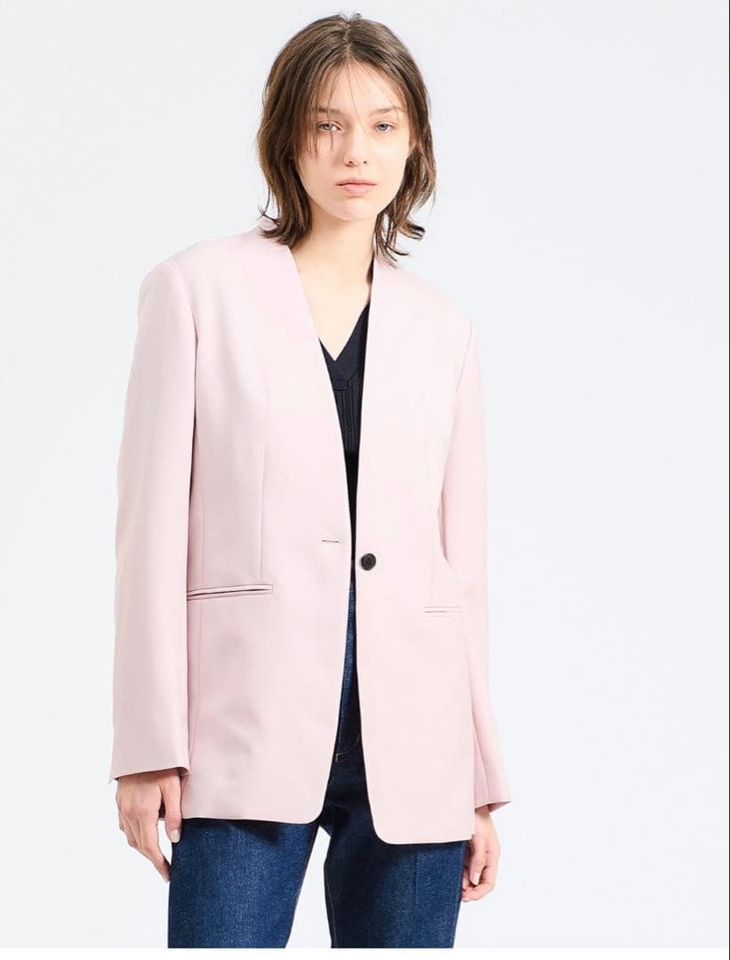 g*m様 ESTNATIONノーカラージャケット