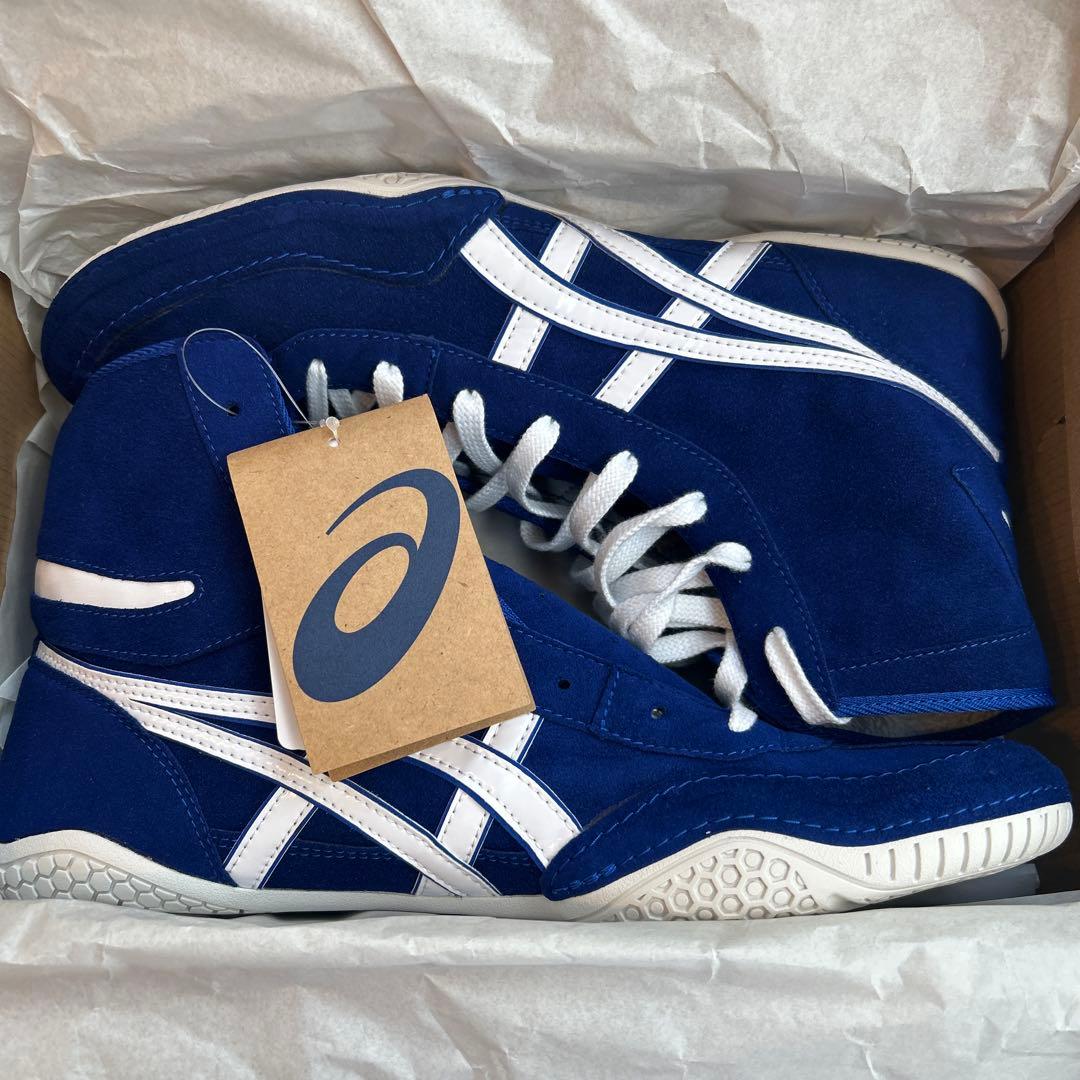 アシックス ボクシング/レスリングシューズ 29.0cm ブルー ホワイト