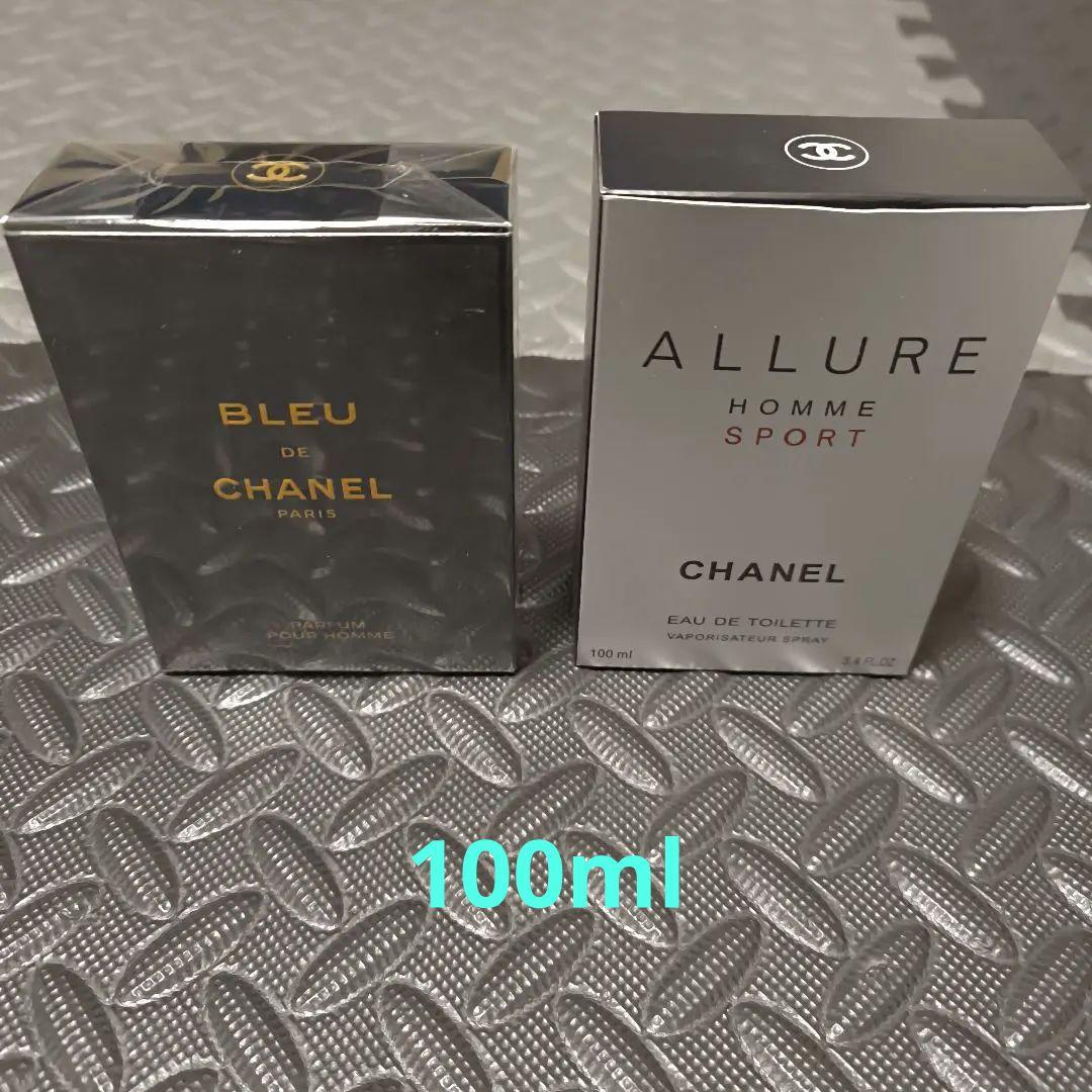 BLEU DE CHANEL & ALLURE HOMME SPORTセット