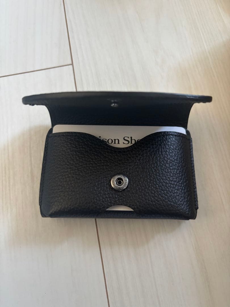 Maison Shond Amy Black 三つ折り財布