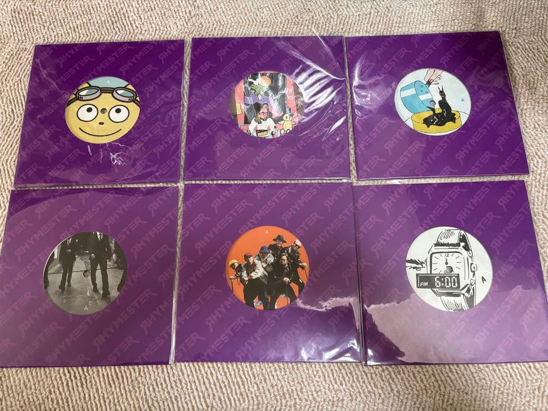 RHYMESTER◾️ライムスター◾️7inch×6枚◾️レコード