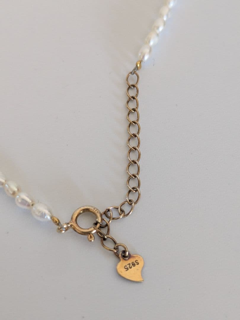 マベパール　3点　イヤリング　ネックレス　ブローチ　SILVER　ゴールド