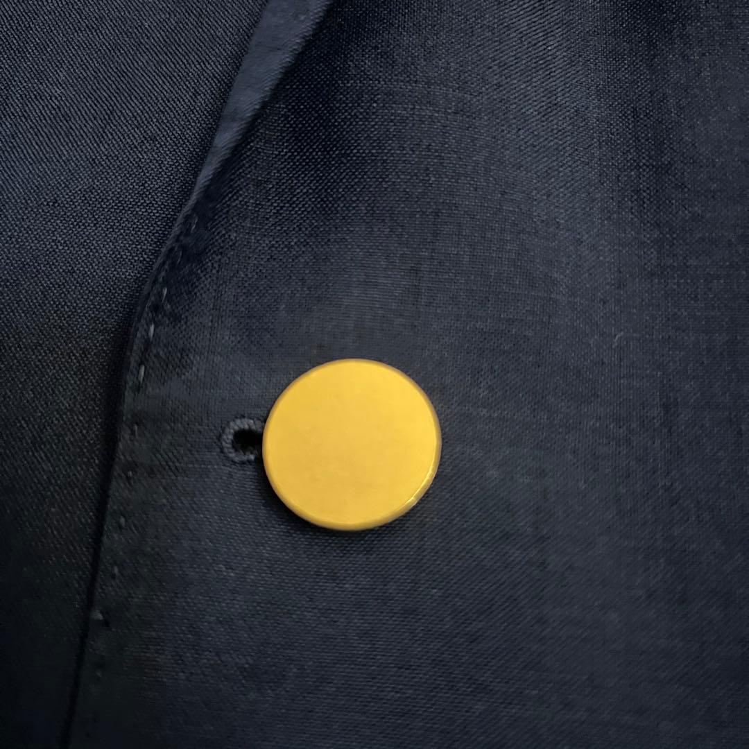 希少美品✨エディフィス ジャケット ドーメル 金ボタン シルク モヘヤ XL